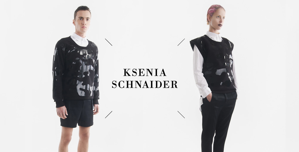 Ksenia Schnaider - Camouflage SS13 collection