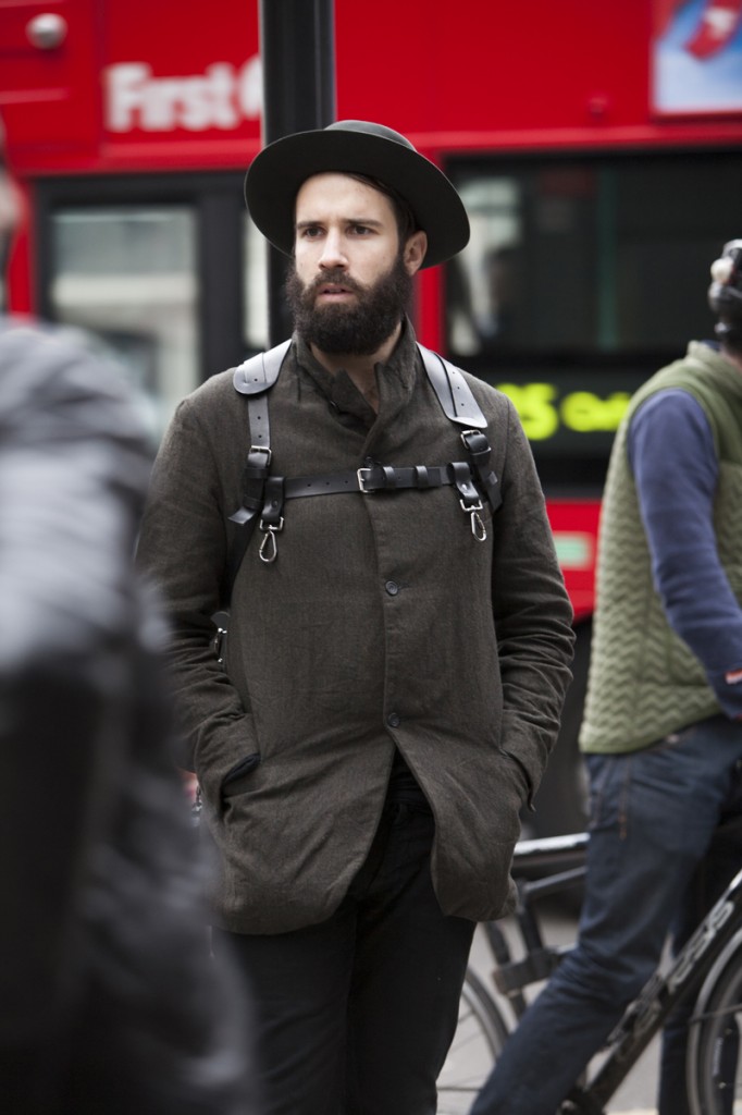 London Collections Men - 2013 - Street Style shots © CHASSEUR MAGAZINE