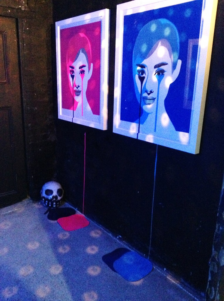 CHASSEUR at the VICE illustration show © CHASSEUR MAGAZINE