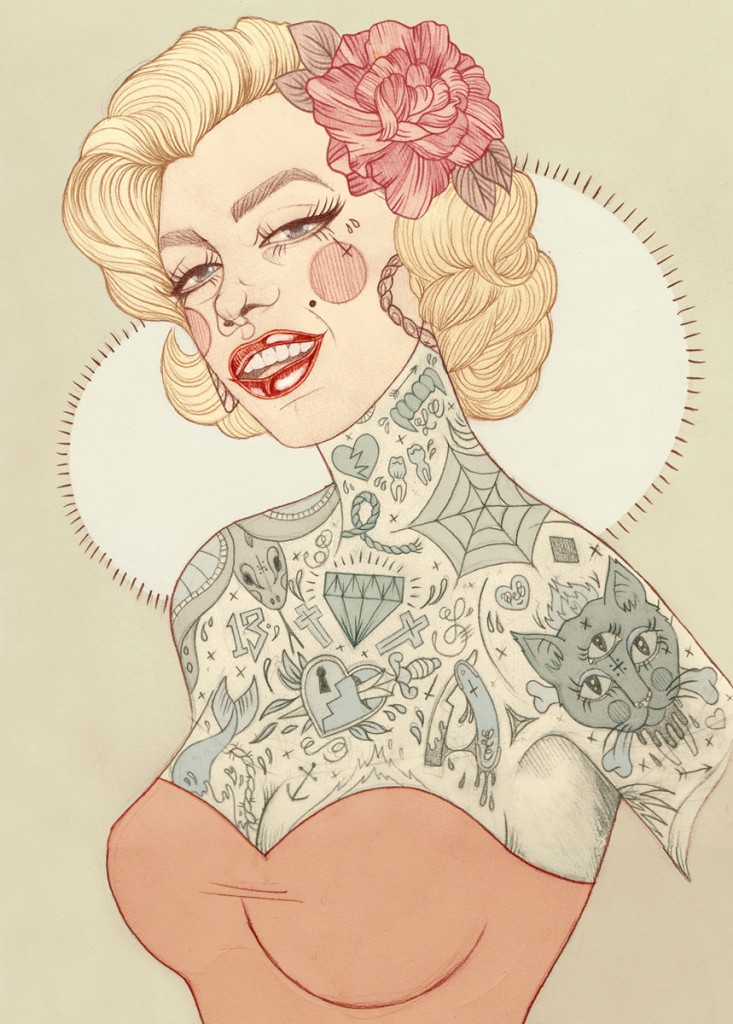 Marilyn by Liz Clements