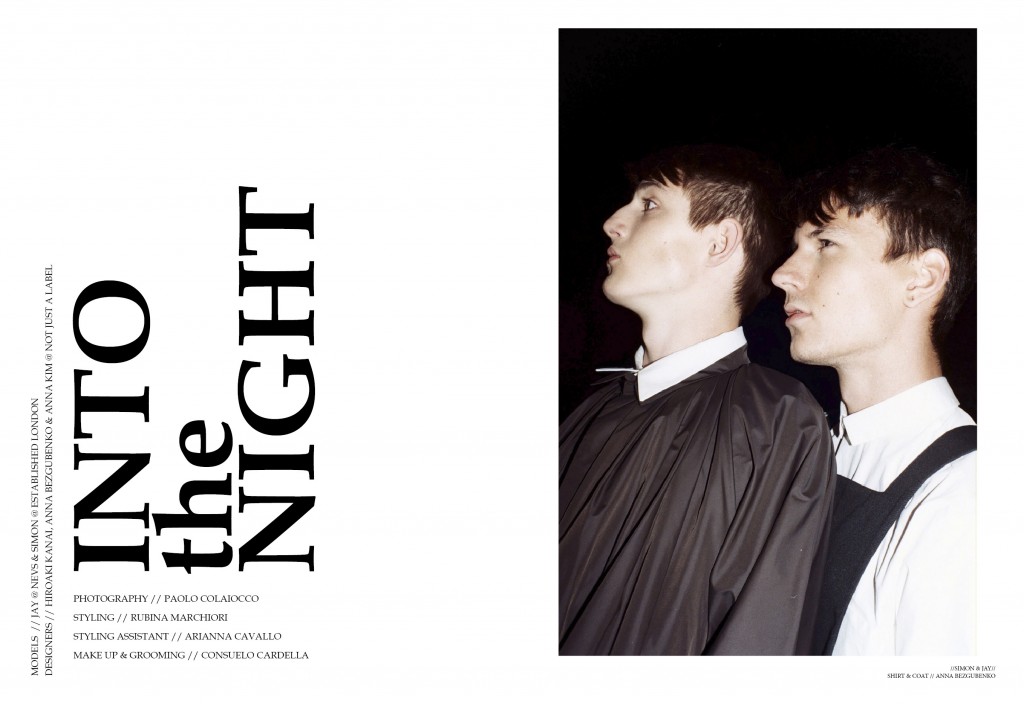 INTO THE NIGHT by Paolo Colaiocco for CHASSEUR MAGAZINE ISSUE #6