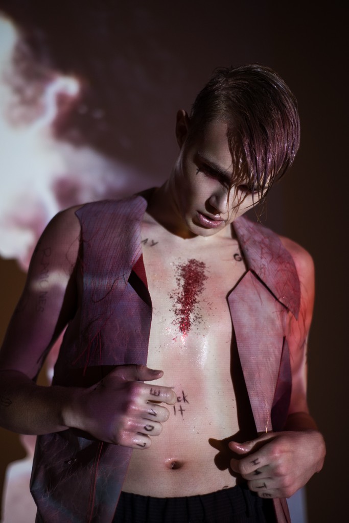 Young men dead by Yulia Zhdan for CHASSEUR MAGAZINE 