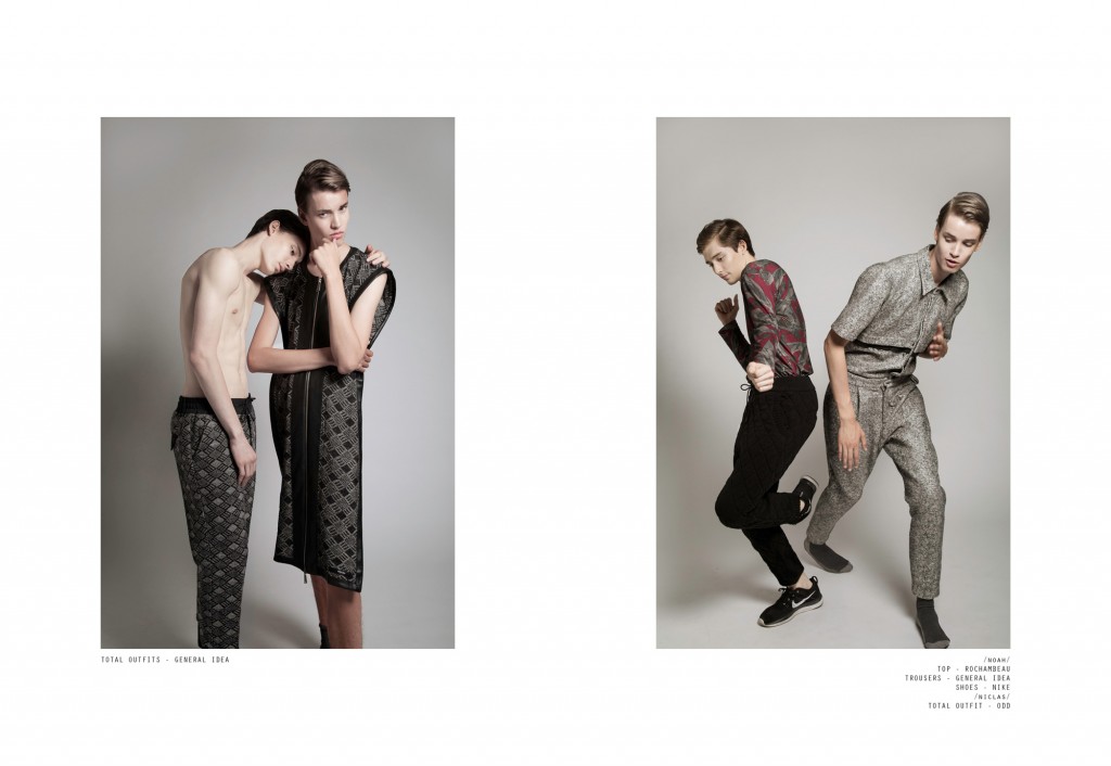 Niclas Nilsson and Noah Duran by Wish Thanasarakhan for CHASSEUR MAGAZINE issue #9