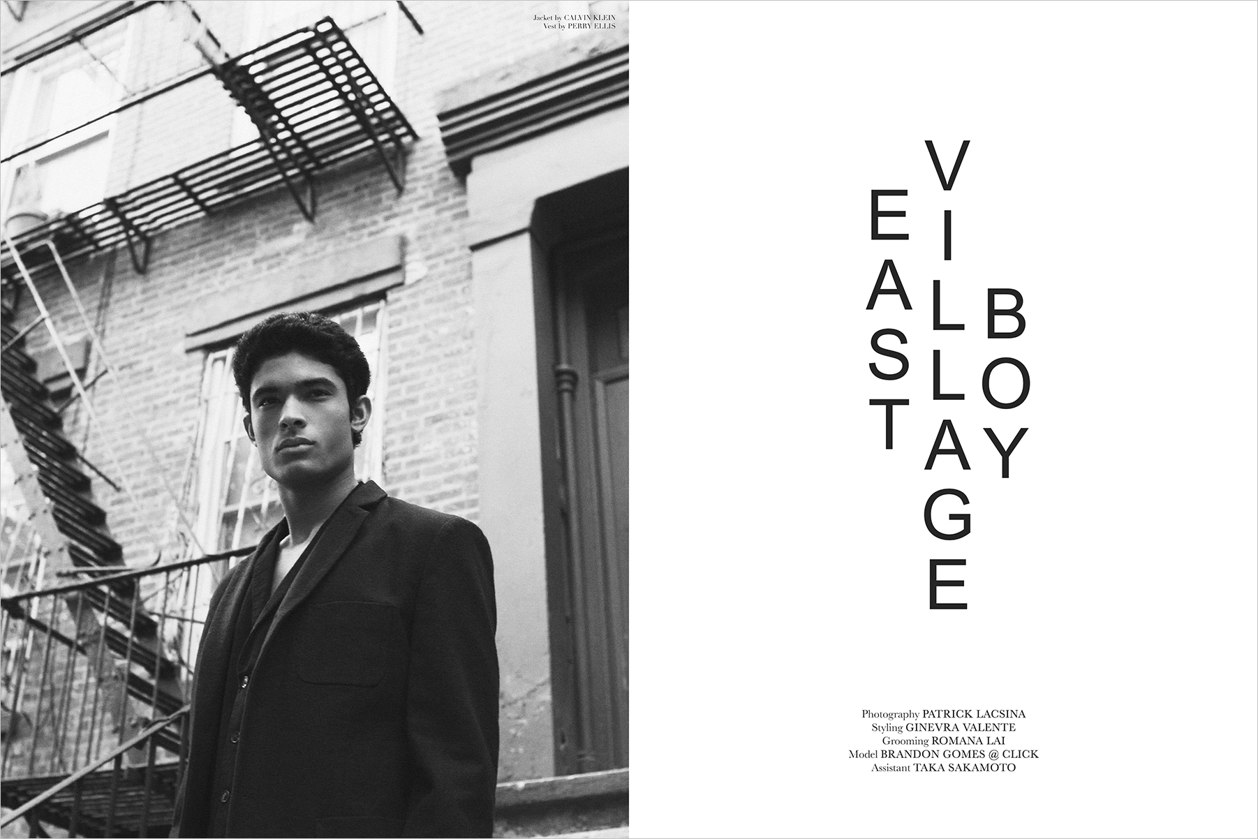 CHASSEUR WEBDITORIAL : EAST VILLAGE BOY BY PATRICK LACSINA - Chasseur ...