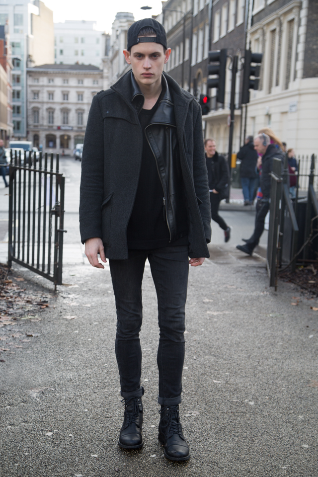 London Collections Men 2014 AW Streetstyle by Benjamin Turgel © CHASSEUR MAGAZINE