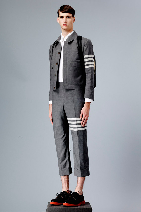 También torneo Trivial THOM BROWNE : 2015 S/S COLLECTION - Chasseur Magazine